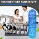 DecoBella 2 Stück Topfdeckelhalter 6 Fächer – platzsparender Küchen Organizer