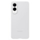 Étui en silicone Samsung pour Galaxy S25 Edge Gris clair EF-PS937CJEGWW