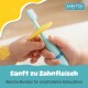 Babyton silicone toothbrush for babies 6-24 months, BPA-free & soft