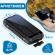 UFUZON Ishiva Solar Power Bank 30000mAh, Wireless Qi 22.5W QC 3.0 USB-C