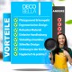 DecoBella 2 Stück Topfdeckelhalter 6 Fächer – platzsparender Küchen Organizer