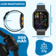 UFUZON Ishiva Smartwatch 1.96 inch AMOLED HD Display for with Bluetooth telephony