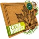 Decovetro® Coconut Mat Doormat | 40x60 cm | 100% natural coconut fibers