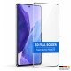 Protector de pantalla de vidrio templado 3D Prio 10x para Samsung Note20 negro