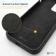 prio Liquid Silicone Case for iPhone 15 Plus (6.7in) black