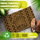Paillasson d'extérieur Decovetro® | 60x40 cm | Paillasson d'extérieur 100 % polyester