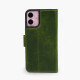 Funda de piel Wachikopa compatible con iPhone 16 con ranura para tarjetas