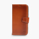 Funda de piel Wachikopa compatible con iPhone 16 Plus con ranura para tarjetas