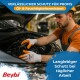 Beybi | 12 pairs of work gloves - polyester, nitrile 1/2 coating