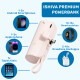 UFUZON Ishiva Mini Power Bank 5000 mAh USB-C, Wireless Portable Charger