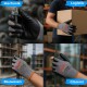 Beybi | 12 pairs of work gloves, nitrile 1/2 coated, robust