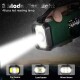 UFUZON Ishiva 10000mAh Emergency Solar Radio, Hand Crank and Battery Operated