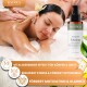 Massage oil, relaxing massage oil, 100% pure, organic, natural, 100 ml