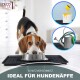 DECOBELLA 1 Stück Schuhabtropfschale | Schuhtablett Grau | 70x35x3 cm Schuhwanne