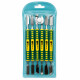 6-Piece Metal Spudger Opening Tool Set for Phone Repair
