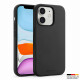 prio Liquid Silicone Case for iPhone 11 black