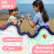 UFUZON Ishiva Kids Smartwatch with 4G GPS Tracker and Phone, IPX7 Waterproof