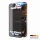 prio 3D Anti-Spy Tempered Glass for iPhone 17 Pro (6.3in) black