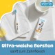Babyton organic toothbrush made from corn, soft & environmentally friendly, ergonomic handle