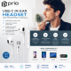 prio Stereo USB C Kopfhörer Headset CLASSIC