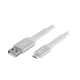 Cable de carga y datos prio Micro USB a USB A 1,2 m blanco