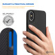 prio Cover protettiva per iPhone XS/X nera