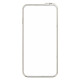 Parachoques metálico plateado HOCO para iPhone 6/6S