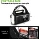 UFUZON Ishiva 10000mAh Emergency Solar Radio, Hand Crank and Battery Operated