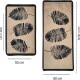 Miqna 2-piece non-slip bath mat Set , washable (60x100 &amp;amp; 50x60 cm)