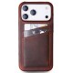 Wachikopa Full Wrap Lederhülle iPhone 17 Pro mit Kartenfächern