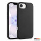 Silikonový kryt Prio Liquid Silicone Case MAG pro iPhone 17e/16e černý