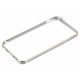 Parachoques metálico plateado HOCO para iPhone 6/6S