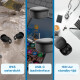 UFUZON Wireless 5.3 Bluetooth Earbuds In-Ear Noise Cancelling Headphones