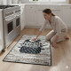 miqna Kitchen Rug Grey White Black, Non-Slip – Design My Kitchen My Rules