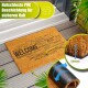 Decovetro® Coconut Mat Doormat | 40x60 cm | 100% natural coconut fibers