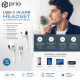 prio Stereo USB C Kopfhörer Headset CLASSIC