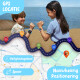 UFUZON Ishiva Kids Smartwatch with 4G GPS Tracker and Phone, IPX7 Waterproof