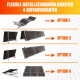 PV UNIVERSAL BRACKET COMPLETE SET FOR MOUNTING ONE PV MODULE ON RAILING/WALL