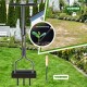 Kedoxi Manual Lawn Aerator 3 Tines, 38in Aerator for Garden & Yard