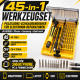 45-in-1 Professional Screwdriver Tool Kit for Electronics Repair JK-6089B, iPhone, Samsung