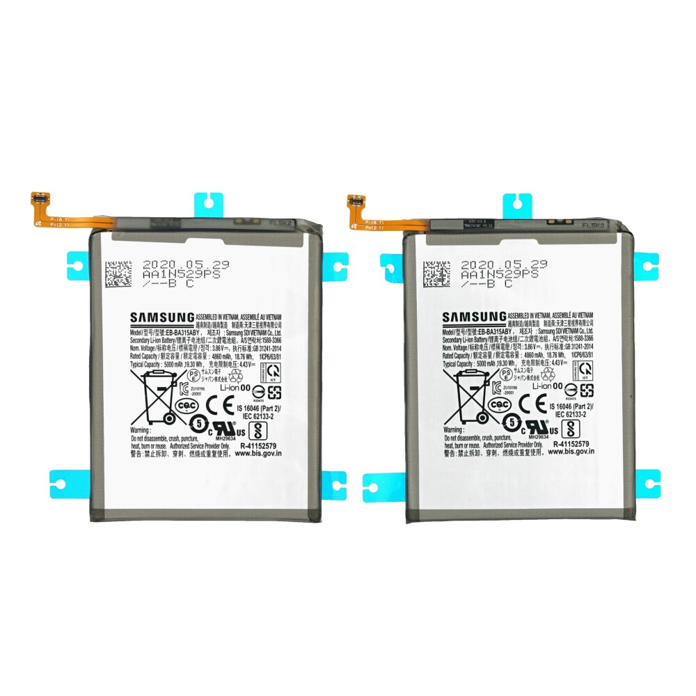 samsung a31 battery mah