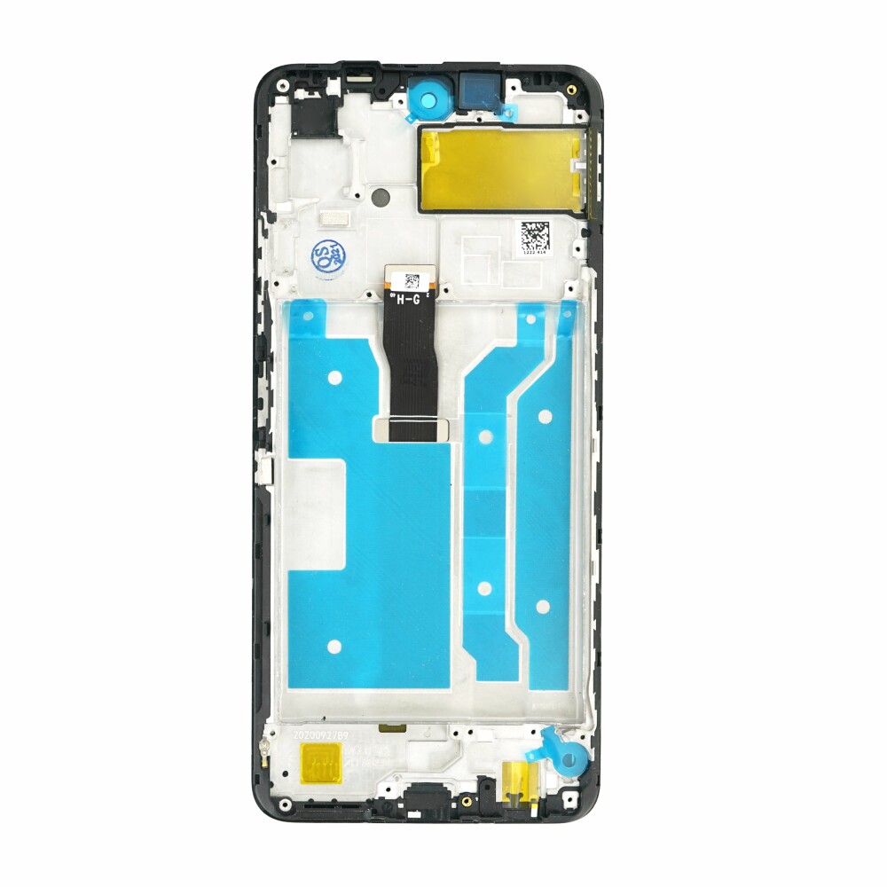 Oem Display Unit +frame For Huawei P Smart 2021   Y7a Black 