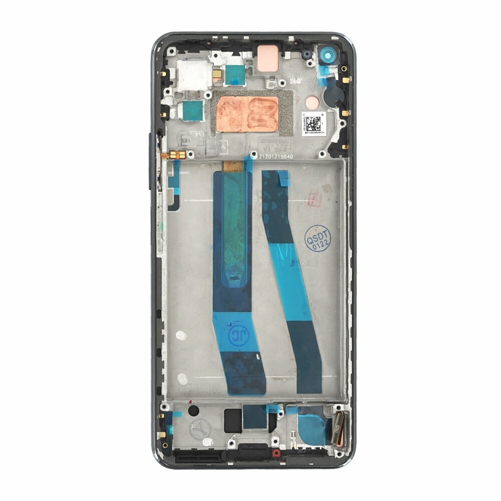 OEM Display Unit + Frame for Xiaomi Mi 11 Lite 5G truffle black ...